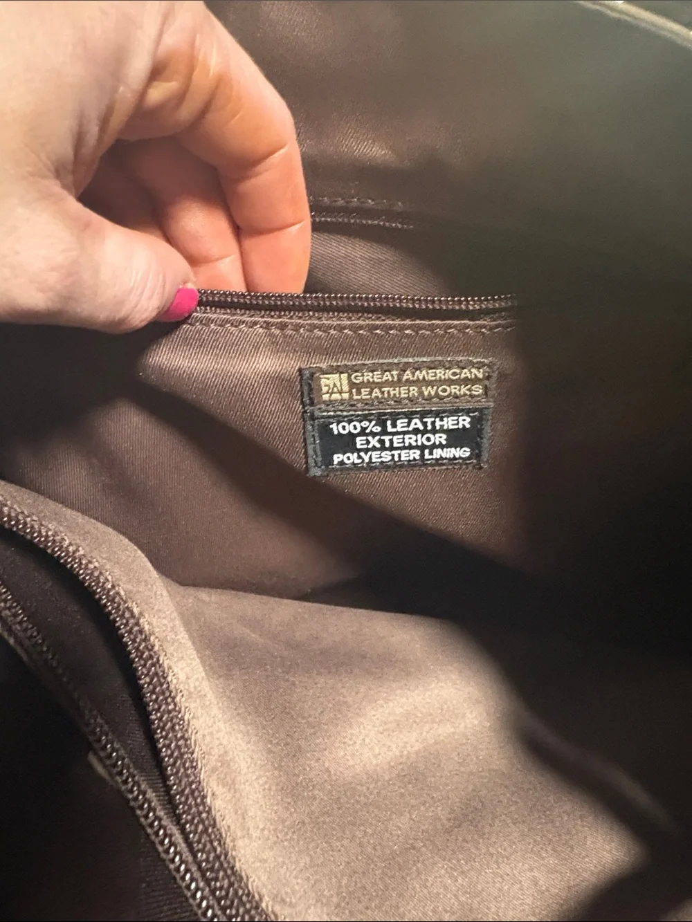 Great American Leatherworks stylish dark